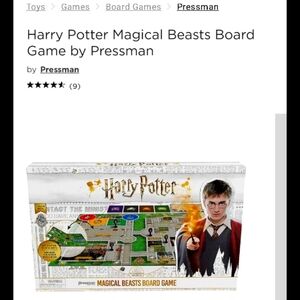 Harry Potter Board Game NWT